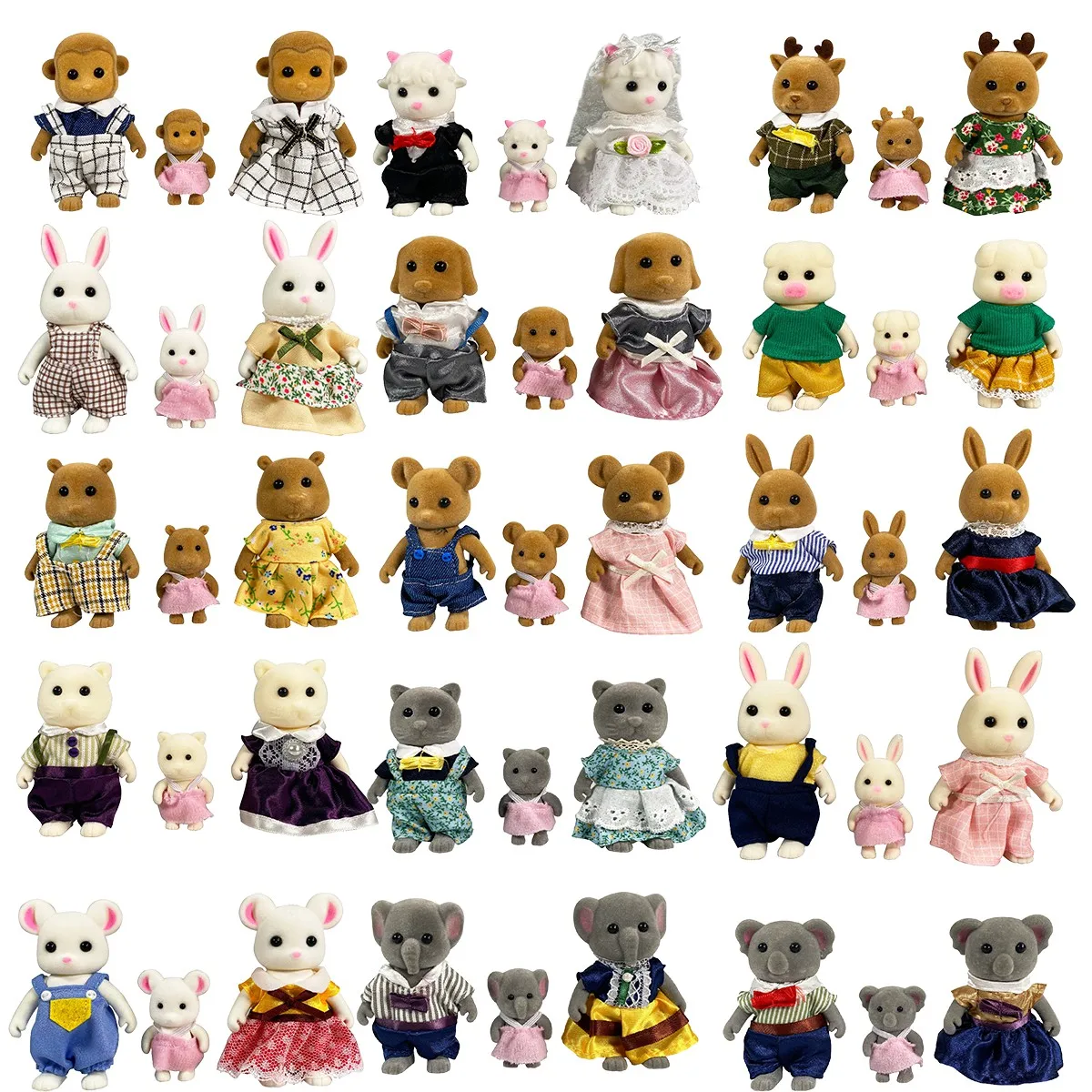 1:12 Easter Bunny Familyes Forest Animal Scale Dollhouse Miniatures Accessorie Rabbit Bear Reindeer Pretend Play For Girl Gift
1:12 Easter Bunny Familyes Forest Animal Scale Dollhouse Miniatures Accessorie Rabbit Bear Reindeer Pretend Play For Girl Gift