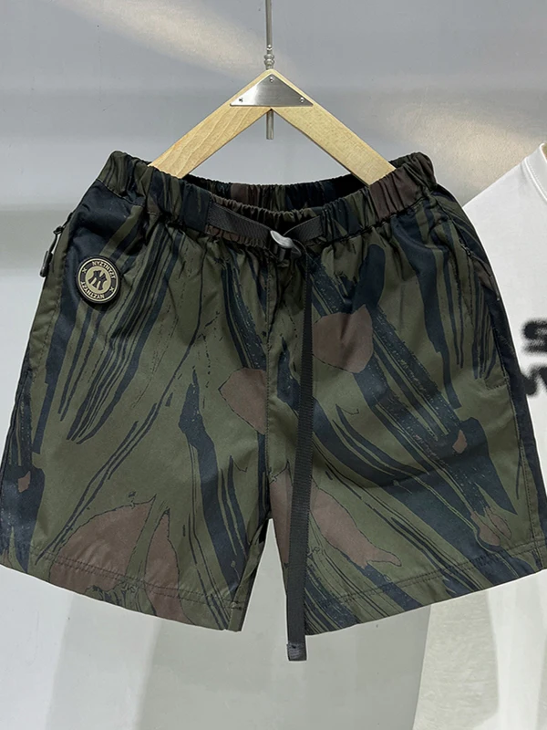 Camouflage orts Men's Summer Streetwear Loose Workwear Beach Pants Meat Covering Sports Tee-quarter Length Straight Leg
Camouflage orts Men's Summer Streetwear Loose Workwear Beach Pants Meat Covering Sports Tee-quarter Length Straight Leg