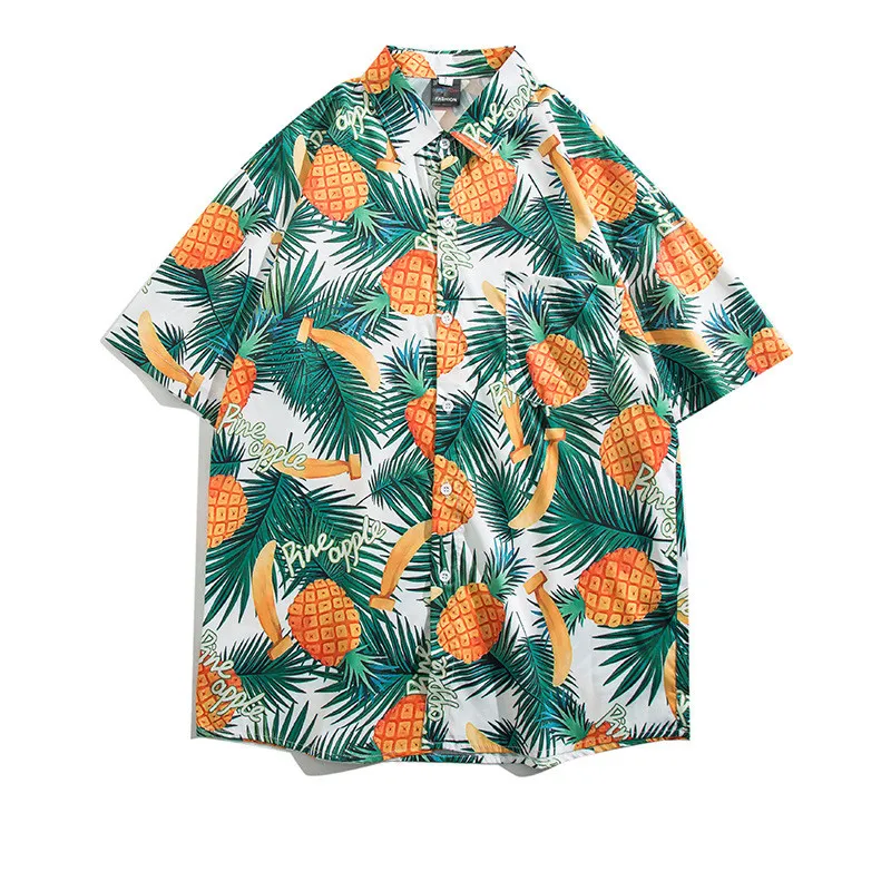 Men's Summer Hawaiian 3D Printed Floral Shirt Plant Pattern Short Sleeve Tropic Casual Street Vacation Seaside Holiday Clothing
Men's Summer Hawaiian 3D Printed Floral Shirt Plant Pattern Short Sleeve Tropic Casual Street Vacation Seaside Holiday Clothing