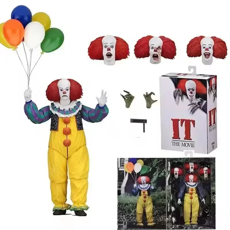 Новая экшн-фигурка NECA Pennywise, глава, две идеальные модели, игрушка, подарок ужасов на Хэллоуин, модель на день рождения, игрушки, подарок
Новая экшн-фигурка NECA Pennywise, глава, две идеальные модели, игрушка, подарок ужасов на Хэллоуин, модель на день рождения, игрушки, подарок