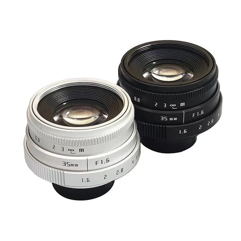 35mm F1.6 Manual Focus MF Prime camera Lens + C-ring Mount for Canon EOS Nikon N1 Fuji C-FX Sony NEX Olympus Micro 4/3 C-M4/3
35mm F1.6 Manual Focus MF Prime camera Lens + C-ring Mount for Canon EOS Nikon N1 Fuji C-FX Sony NEX Olympus Micro 4/3 C-M4/3