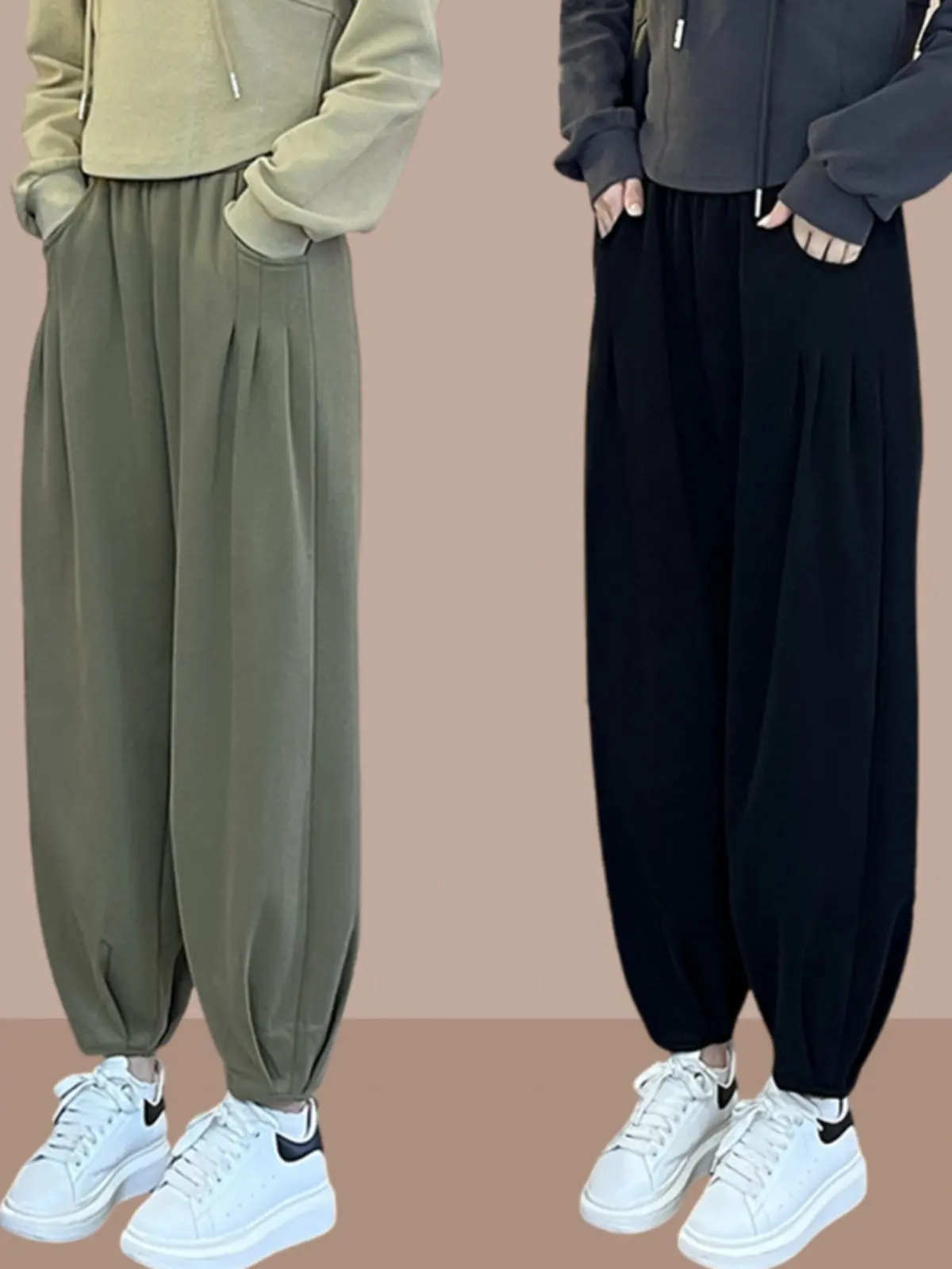 Женские повседневные брюки-харланы: новые свободные широкие брюки-кюлоты на весну-осень, спортивные брюки с высокой талией, эластичные прямые брюки-трубы
Женские повседневные брюки-харланы: новые свободные широкие брюки-кюлоты на весну-осень, спортивные брюки с высокой талией, эластичные прямые брюки-трубы