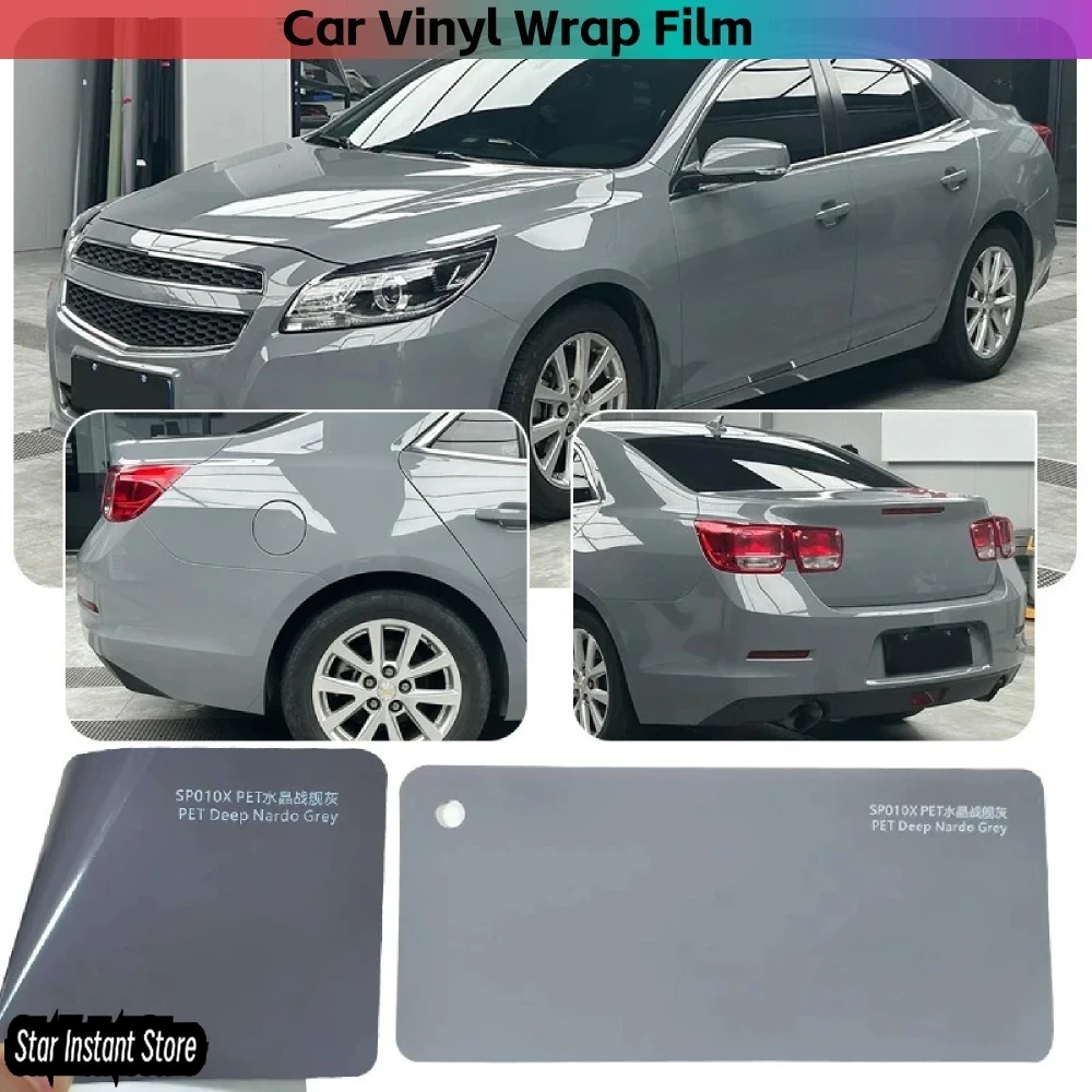 Deep Nardo Grey Car Wrap Film 1.52x17m, PET Paint Protection PPF, Color Change Anti-Scratch UV Protection
Deep Nardo Grey Car Wrap Film 1.52x17m, PET Paint Protection PPF, Color Change Anti-Scratch UV Protection