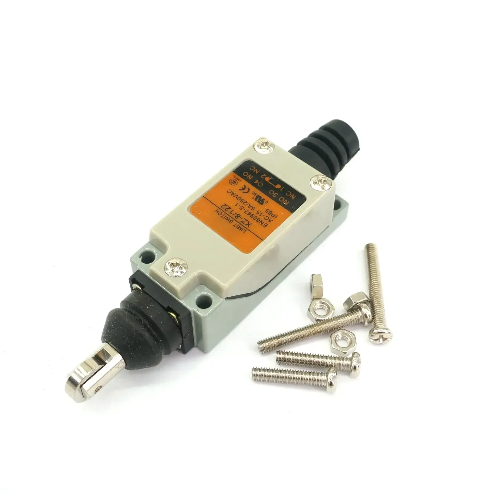 XZ-8/122 5A/250VAC микро концевой переключатель SPDT NO + NC поперечный роликовый Плунжер типа IP65
XZ-8/122 5A/250VAC микро концевой переключатель SPDT NO + NC поперечный роликовый Плунжер типа IP65