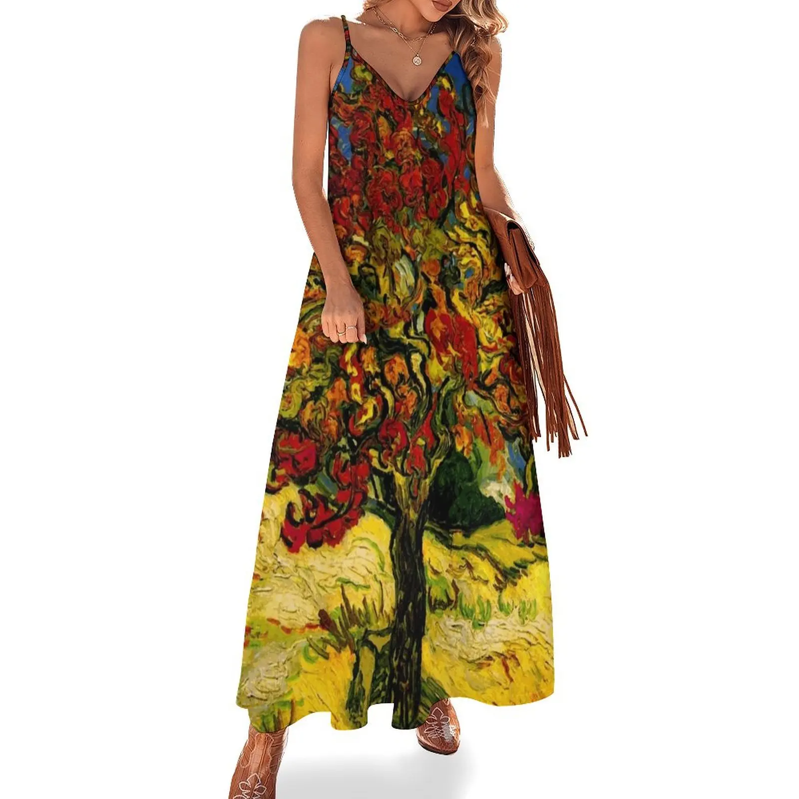 Van Gogh Mulberry Tree Print Sleeveless Dress birthday dresses for women womans clothing dress dresses
Van Gogh Mulberry Tree Print Sleeveless Dress birthday dresses for women womans clothing dress dresses