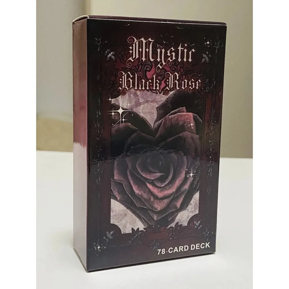 Mystic Black Rose Oracle Deck 78 Pcs Situations Tarot Cards Twin Flame Love Keywords Deck Healing Shadow Work Unique
Mystic Black Rose Oracle Deck 78 Pcs Situations Tarot Cards Twin Flame Love Keywords Deck Healing Shadow Work Unique