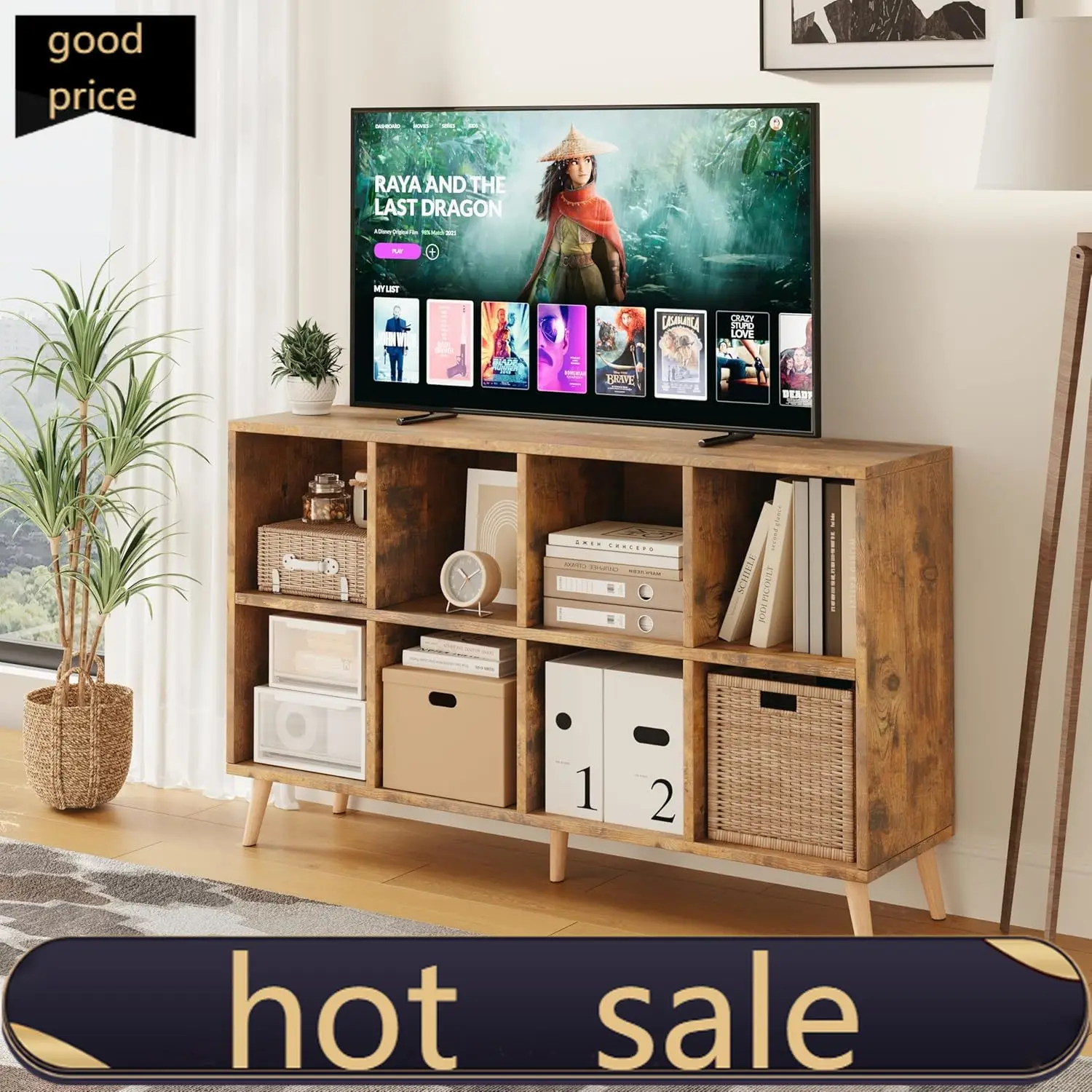 Activity priceFlrrtenv 8-Cube Bookshelf 2 Tier Retro Bookcase with Legs, 11in Shelf Opening, 47" Wood Bookshelves Storage Organi
Activity priceFlrrtenv 8-Cube Bookshelf 2 Tier Retro Bookcase with Legs, 11in Shelf Opening, 47" Wood Bookshelves Storage Organi