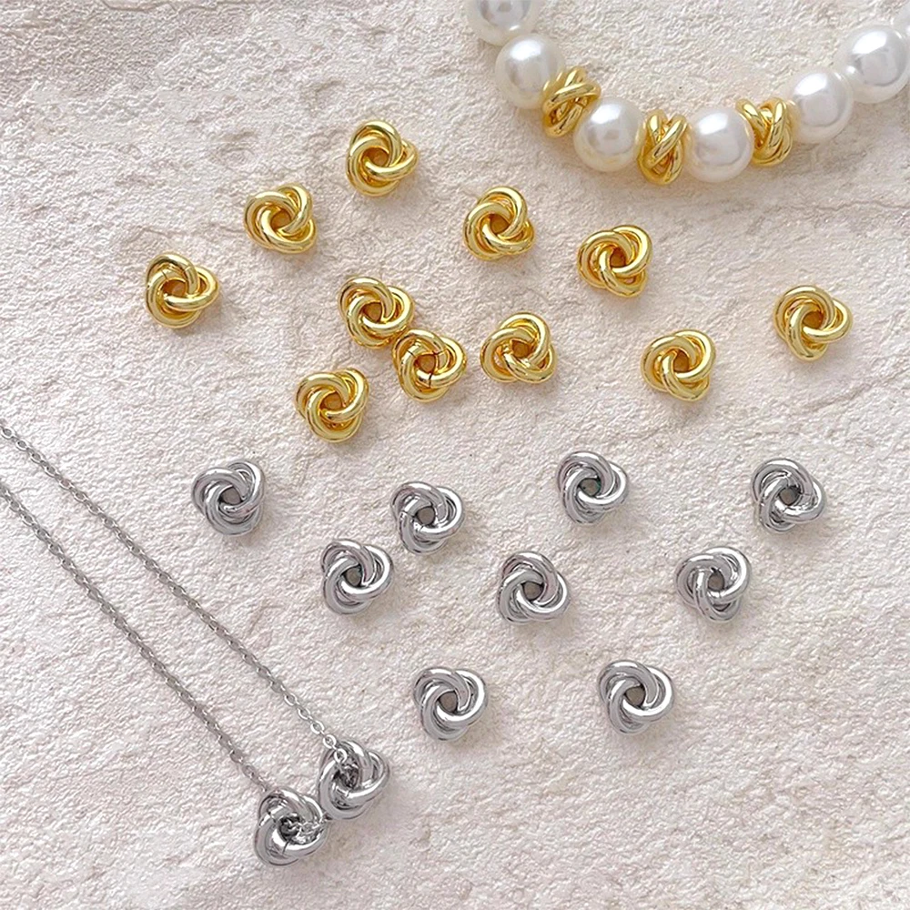 4 шт., латунные бусины с полым узлом из натурального золота, кольцо-разделитель, сделай сам, модные ювелирные изделия, ожерелье, браслет, аксессуар
4 шт., латунные бусины с полым узлом из натурального золота, кольцо-разделитель, сделай сам, модные ювелирные изделия, ожерелье, браслет, аксессуар