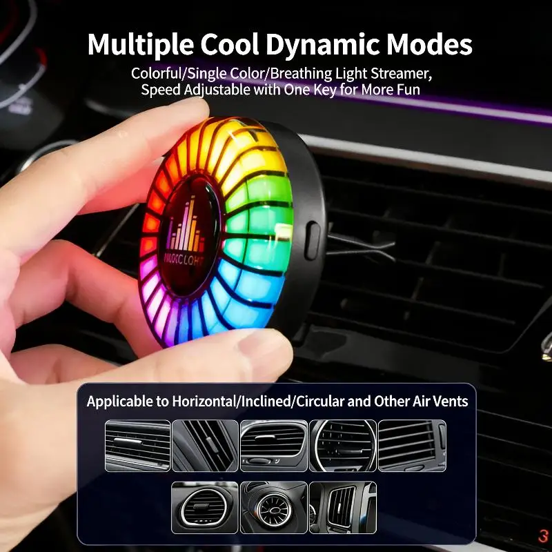【MO】Car USB 5V Interior Air Outlet Aromatherapy Round Pickup Lamp RGB Colorful Ambient Air Fresher Cologne Ocean Fragrance
【MO】Car USB 5V Interior Air Outlet Aromatherapy Round Pickup Lamp RGB Colorful Ambient Air Fresher Cologne Ocean Fragrance