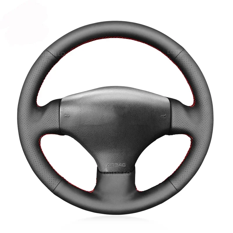 Черный чехол на руль автомобиля из искусственной кожи для Peugeot 206 2001-2009 206 SW 2002-2007
Черный чехол на руль автомобиля из искусственной кожи для Peugeot 206 2001-2009 206 SW 2002-2007