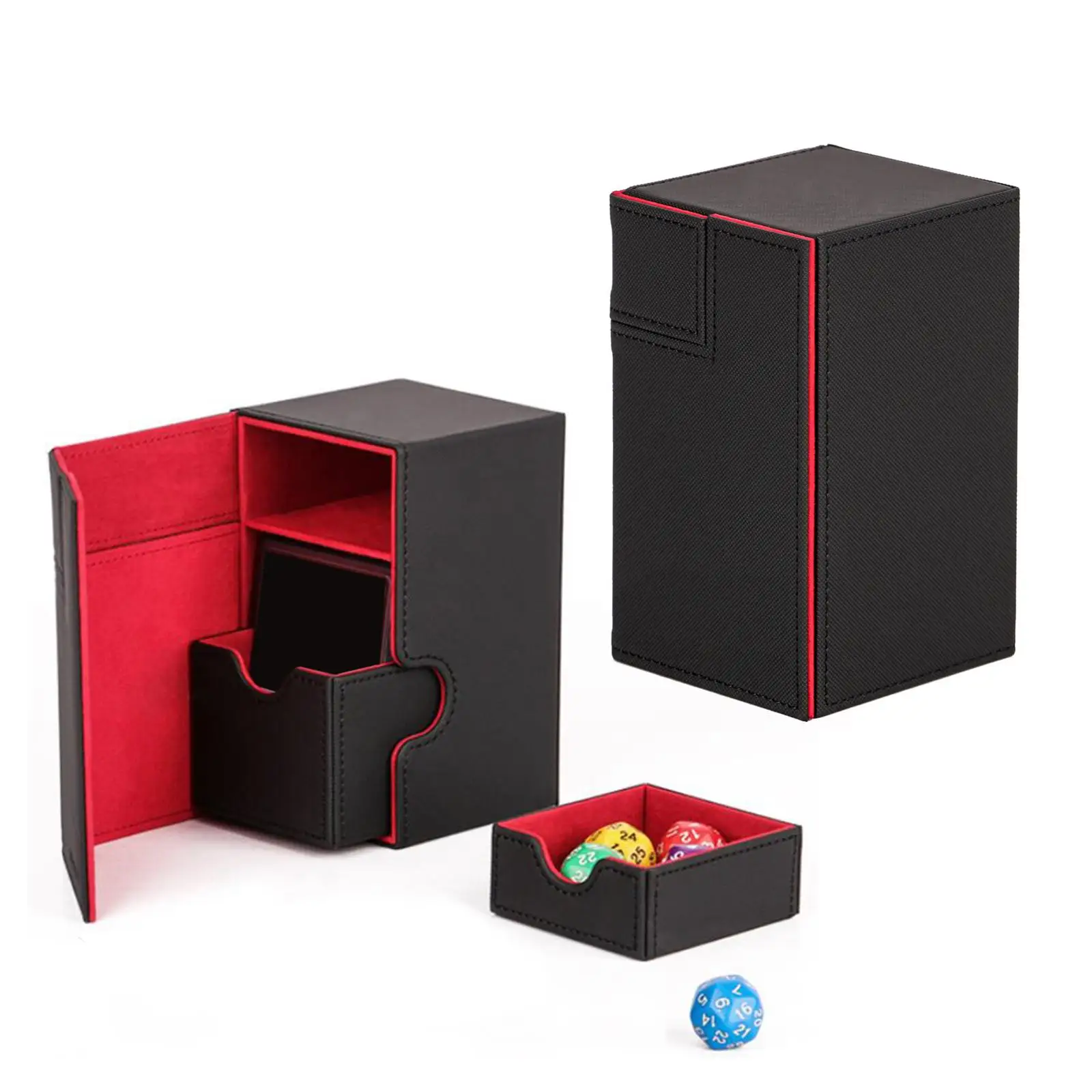 Sturdy Card Deck Organizer Holder Storage Protectors Collectible Soft Magnet Closure Game Card Case for TCG Sport Game Cards
Sturdy Card Deck Organizer Holder Storage Protectors Collectible Soft Magnet Closure Game Card Case for TCG Sport Game Cards