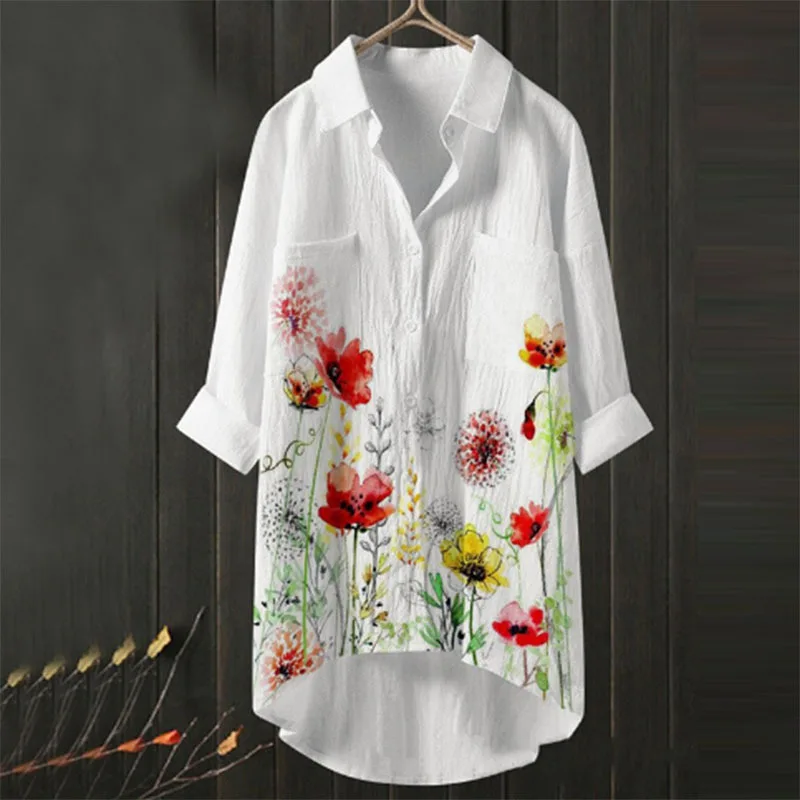 Temperament Commuter Casual Printed Pullover Shirt Top 2025 Fashion High Street Women's Clothing Spring And Autumn New
Temperament Commuter Casual Printed Pullover Shirt Top 2025 Fashion High Street Women's Clothing Spring And Autumn New