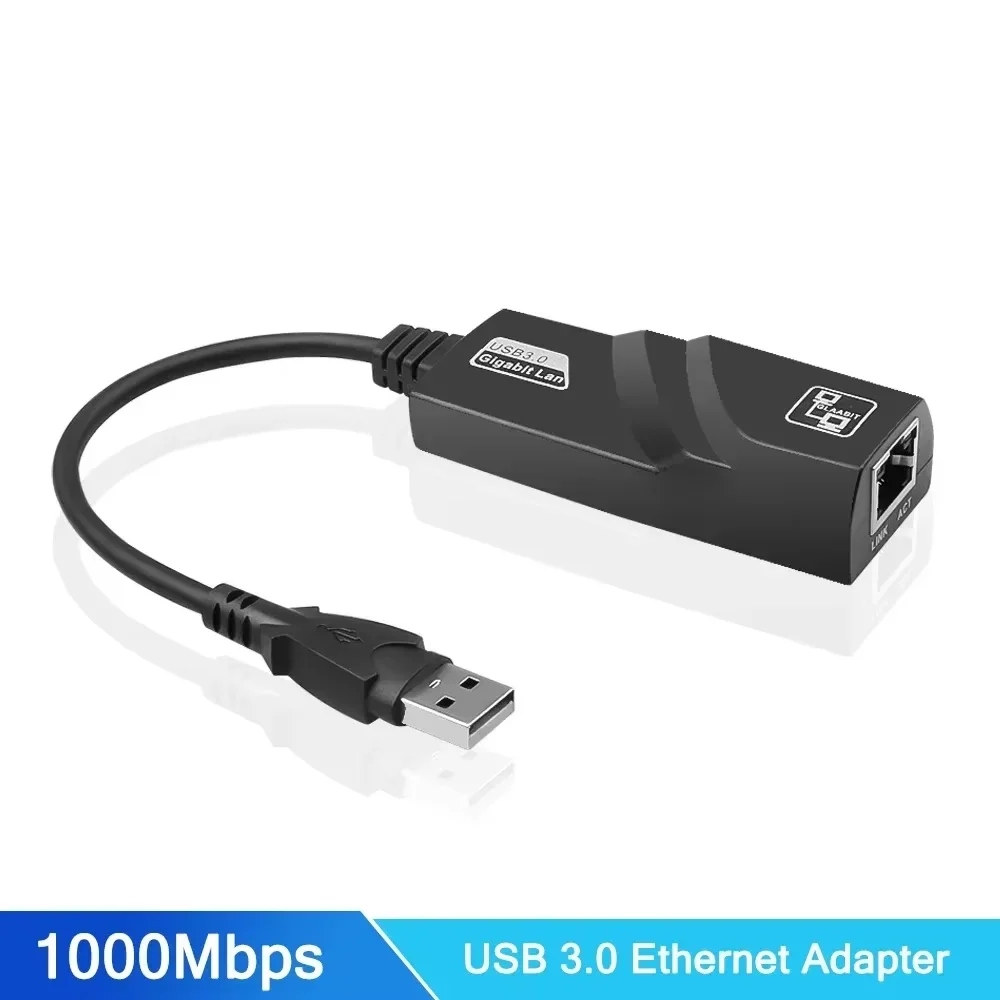 KEBIDUMEI 10/100/1000Mbps USB 3.0 Wired Network Card USB to RJ45 LAN Ethernet Adapter for Windows Laptop PC Accessories
KEBIDUMEI 10/100/1000Mbps USB 3.0 Wired Network Card USB to RJ45 LAN Ethernet Adapter for Windows Laptop PC Accessories