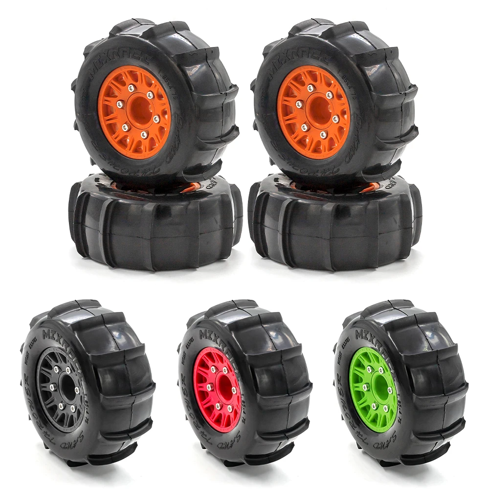 4PCS 1/10 Sand Wheel Short Course Tires for RC Buggy Truck HQtoys 727 REMOHOBBY Traxxas Slash Trx4 Vkar V1 Arrma HSP HPI Tamiya
4PCS 1/10 Sand Wheel Short Course Tires for RC Buggy Truck HQtoys 727 REMOHOBBY Traxxas Slash Trx4 Vkar V1 Arrma HSP HPI Tamiya