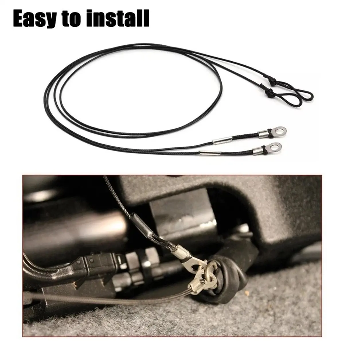 #14C Convertible Roof Tension Rope,Convertible Top Tension Rope 54377277475 for BMW E93 F33 (Black)
#14C Convertible Roof Tension Rope,Convertible Top Tension Rope 54377277475 for BMW E93 F33 (Black)