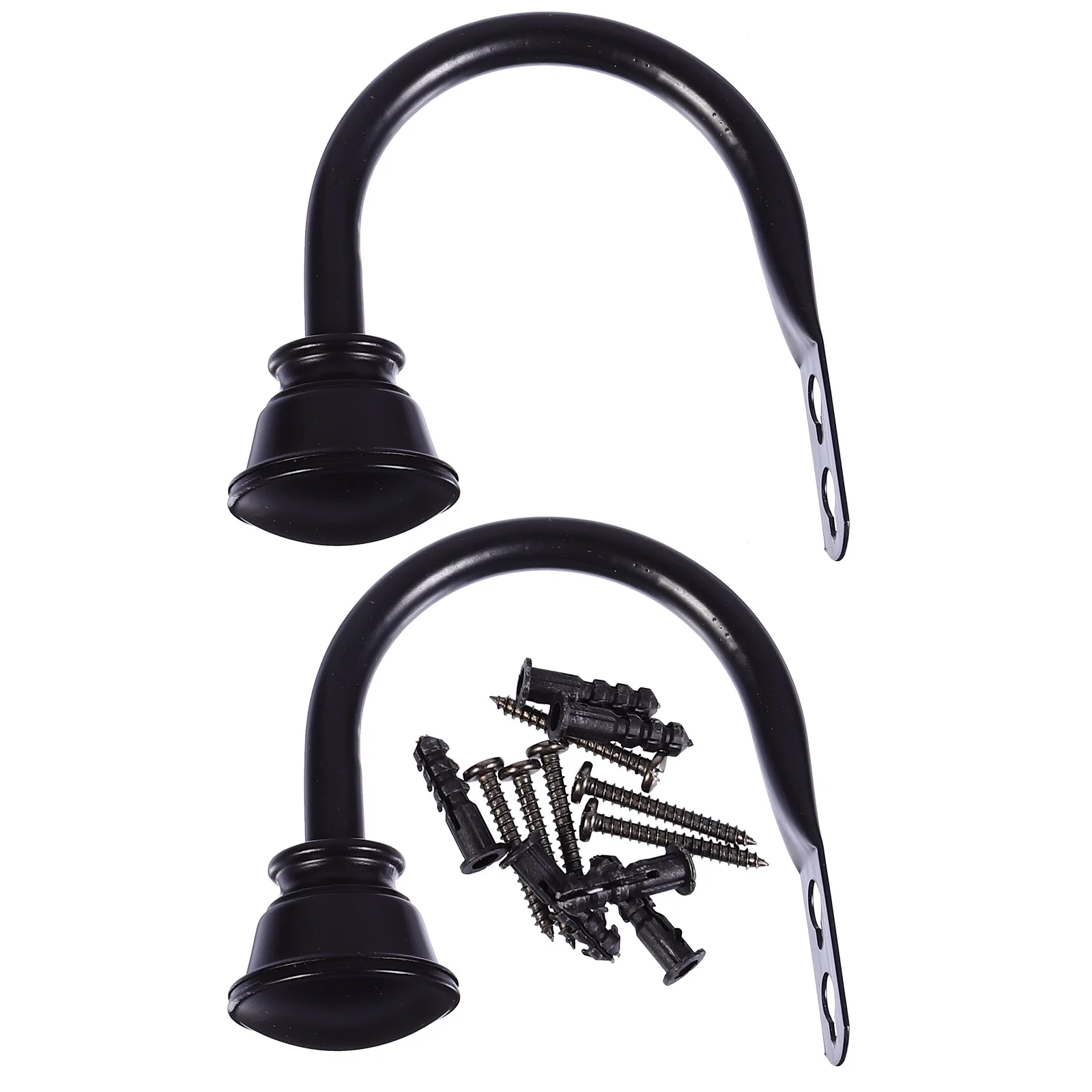 2 Pcs Curtain Hooks Heavy Duty Wall Mounted Home Decor Holdbacks Multi Use Retro Coats Towels Jewelry
2 Pcs Curtain Hooks Heavy Duty Wall Mounted Home Decor Holdbacks Multi Use Retro Coats Towels Jewelry