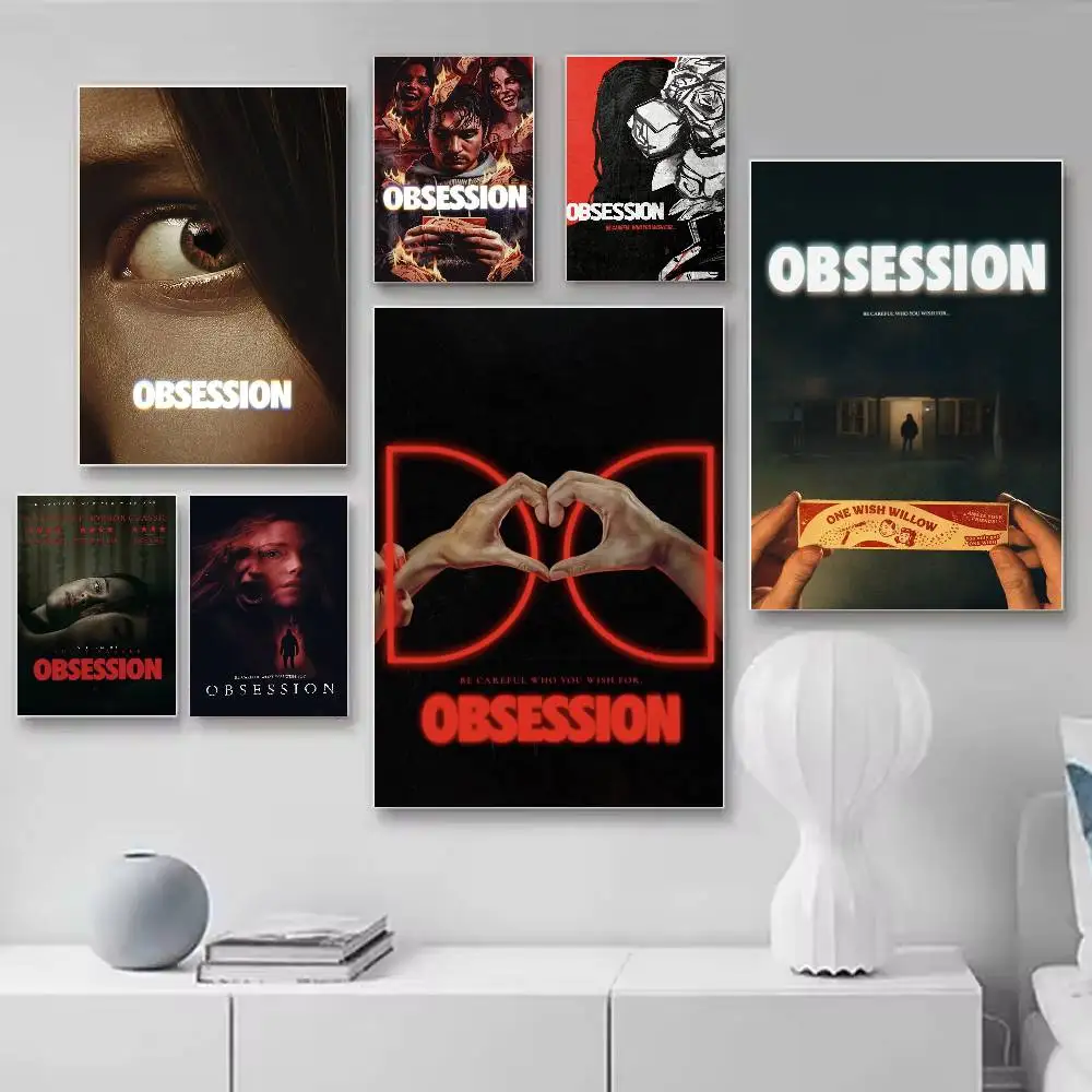 Obsession 2026 Horror Movie Poster Versatile HD Waterproof Wall Art Self-Adhesive Decor for Any Space Ideal Gift
Obsession 2026 Horror Movie Poster Versatile HD Waterproof Wall Art Self-Adhesive Decor for Any Space Ideal Gift