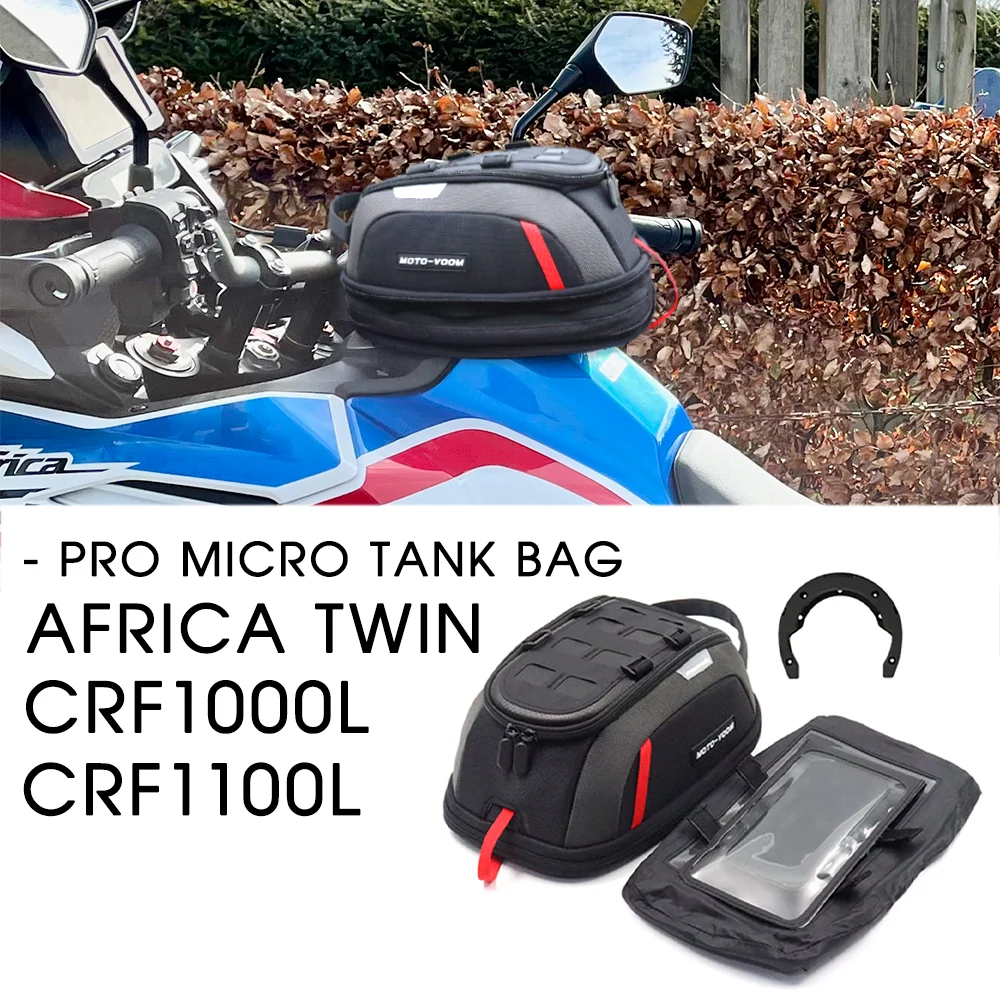 Africa Twin CRF1100L Motorcycle PRO Micro Tank Bag for HONDA CRF1000L CRF 1100L Africa Twin Quick Release Fuel Tank Bags Kit
Africa Twin CRF1100L Motorcycle PRO Micro Tank Bag for HONDA CRF1000L CRF 1100L Africa Twin Quick Release Fuel Tank Bags Kit