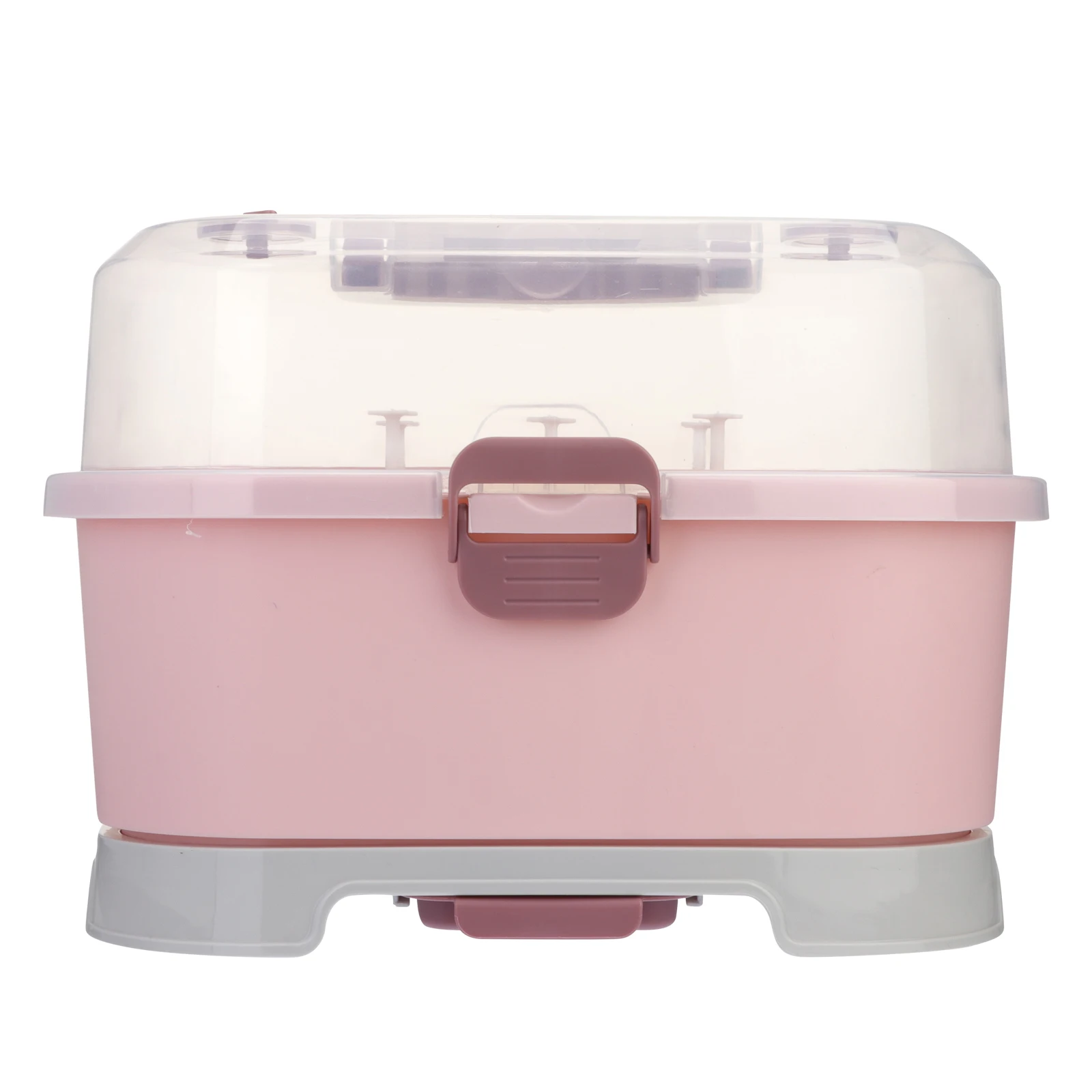 Baby Bottle Storage Box Milk Container Drying Rack Portable Pink Shelf for Bottles Toys Fruits Travel Home PP Sealed Dust Proof
Baby Bottle Storage Box Milk Container Drying Rack Portable Pink Shelf for Bottles Toys Fruits Travel Home PP Sealed Dust Proof