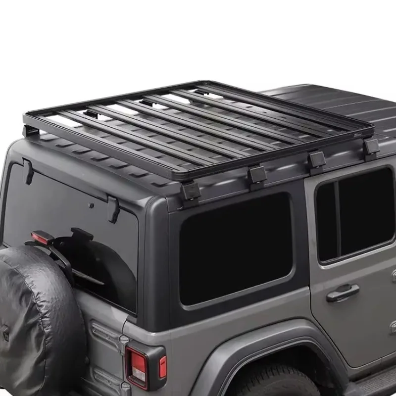 4X4 Off-road Black Steel 4 Door Luggage Rack Cargo Basket Half Short Roof Rack for Wrangler JL
4X4 Off-road Black Steel 4 Door Luggage Rack Cargo Basket Half Short Roof Rack for Wrangler JL