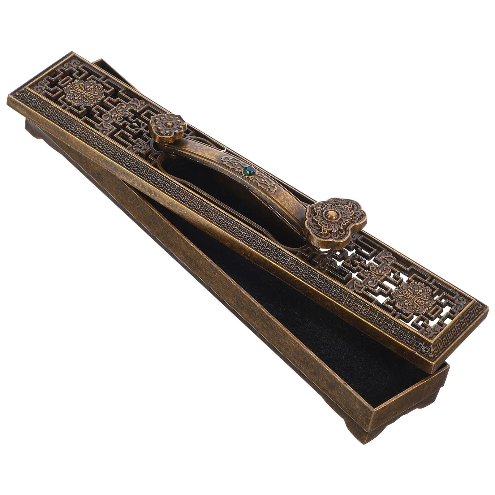 1pack Incense Stick Burner Copper Alloy Scent Sticks Holder Home Decoration Vintage Fragrance Stick Holder
1pack Incense Stick Burner Copper Alloy Scent Sticks Holder Home Decoration Vintage Fragrance Stick Holder