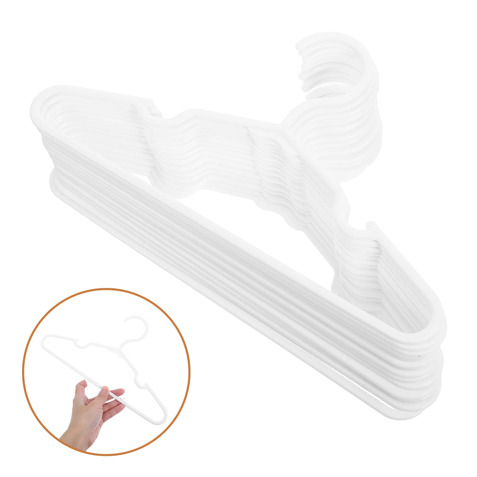50pcs Children Hanger Plastic Non Slip Baby Coat Hangers Closet Storage Shirt Rack White Travel Accessories Wardrobe Organizing
50pcs Children Hanger Plastic Non Slip Baby Coat Hangers Closet Storage Shirt Rack White Travel Accessories Wardrobe Organizing