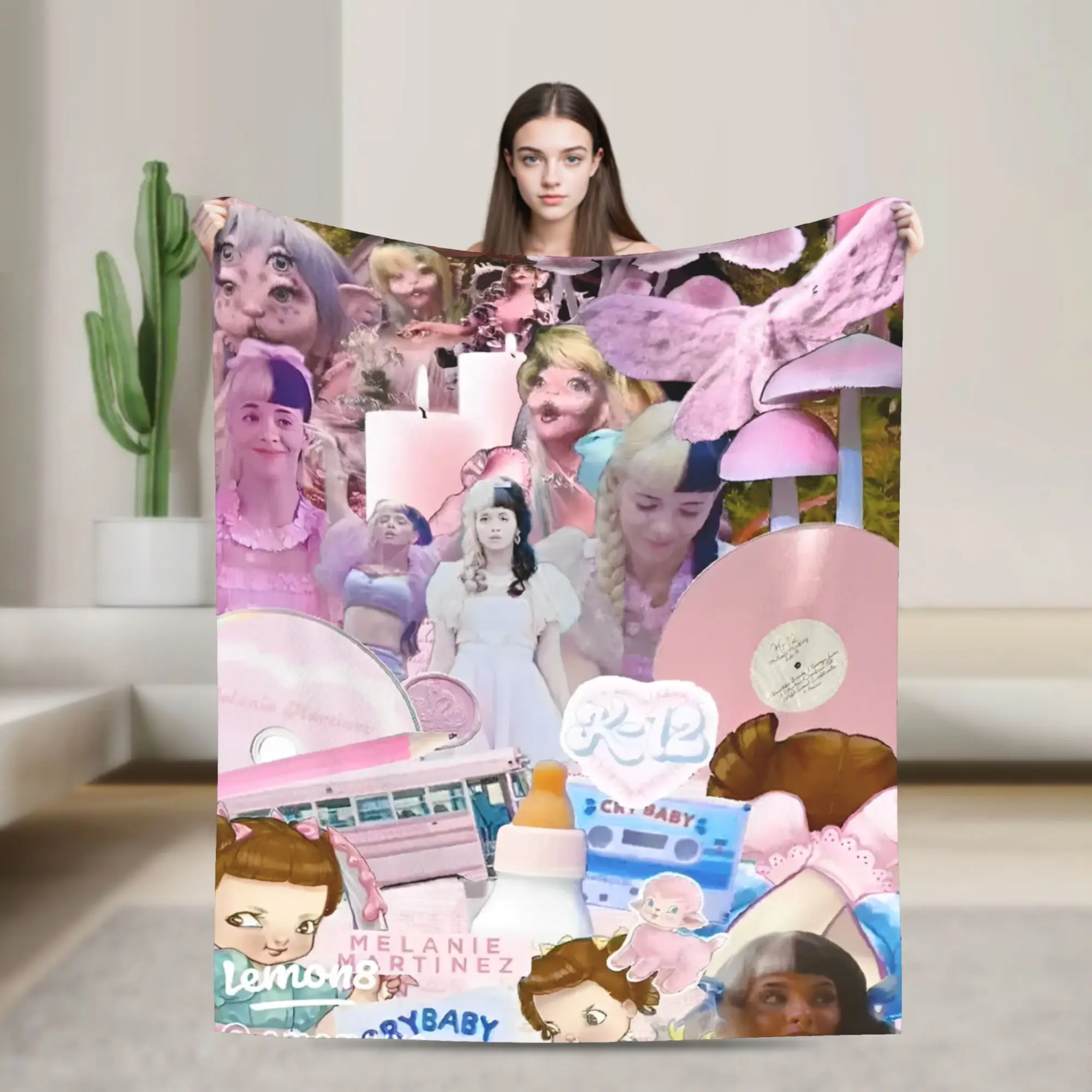 Melanie Martinez Pattern Blanket Quality Soft Warm Throw Blanket Winter Travel Home Decor Novelty Bedspread
Melanie Martinez Pattern Blanket Quality Soft Warm Throw Blanket Winter Travel Home Decor Novelty Bedspread