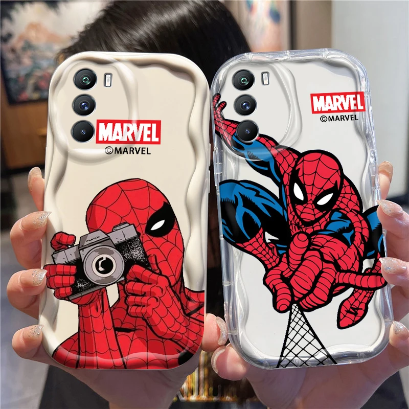Marvel Avengers Spiderman For Xiaomi Mi 14 12 12T 11 Lite Poco M6 X6 X5 X4 X3 M3 F4 Pro GT NFC 5G Wave Oil Soft Phone Case
Marvel Avengers Spiderman For Xiaomi Mi 14 12 12T 11 Lite Poco M6 X6 X5 X4 X3 M3 F4 Pro GT NFC 5G Wave Oil Soft Phone Case