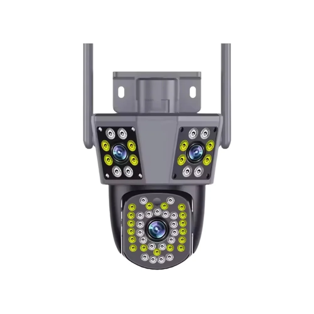 6K 12MP WiFi Outdoor Security Camera 10X Zoom Triple Lens AI Tracking Mini Video Surveillance CCTV Triple Screen Home Protection
6K 12MP WiFi Outdoor Security Camera 10X Zoom Triple Lens AI Tracking Mini Video Surveillance CCTV Triple Screen Home Protection