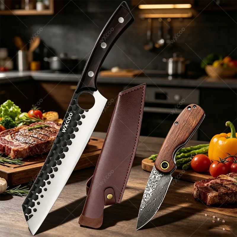 WXCOO Stainless Steel Meat Cleaver Chef Knife Boning Knife Kitchen Chopper Utensils Fruit Knife Kitchen Knives Accessories
WXCOO Stainless Steel Meat Cleaver Chef Knife Boning Knife Kitchen Chopper Utensils Fruit Knife Kitchen Knives Accessories