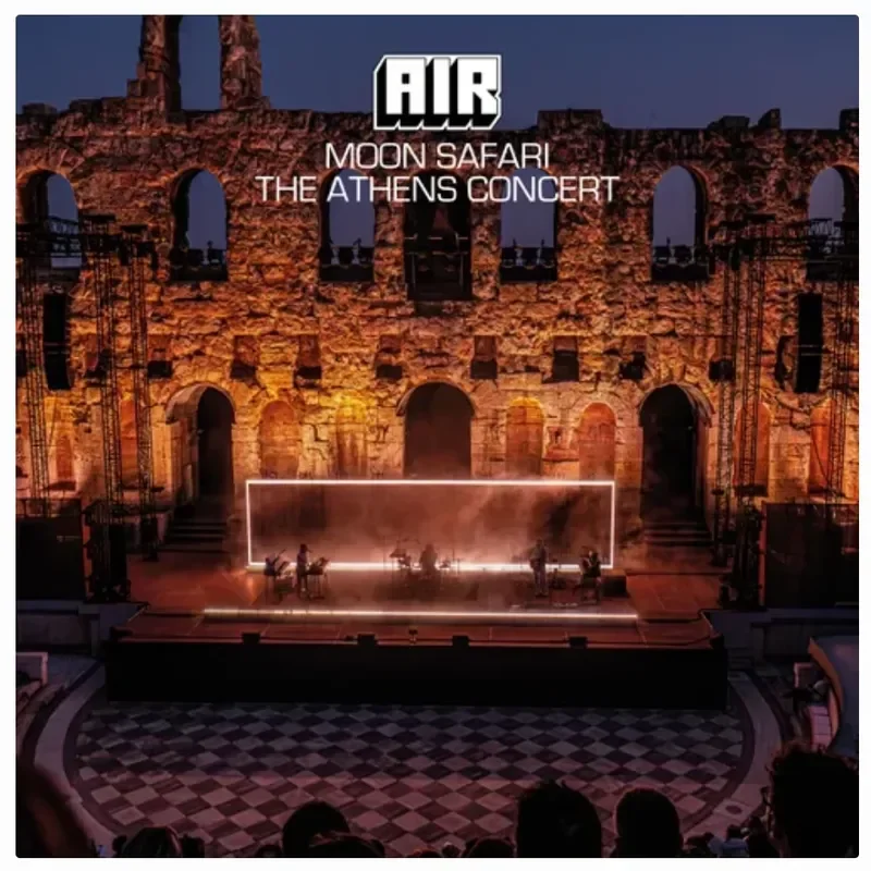 RSD Version AIR Moon Safari Athens Concert Vinyl LP for Record Player
RSD Version AIR Moon Safari Athens Concert Vinyl LP for Record Player