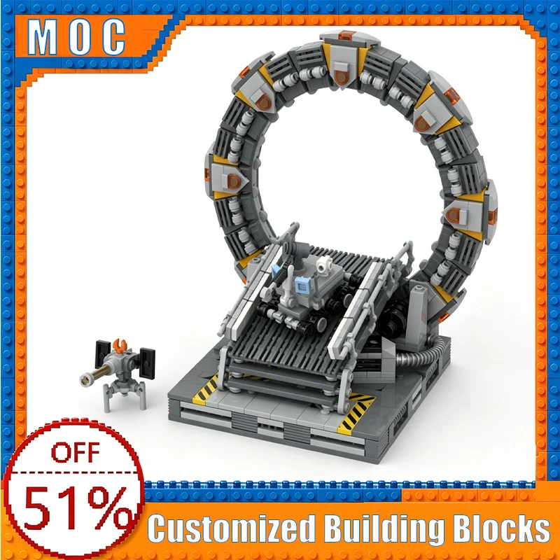 745 PCS Stargate SG-1 Hangar Building Blocks Model Assembly Educational Toy Customize Creative Collection Birthday Popular Gifts
745 PCS Stargate SG-1 Hangar Building Blocks Model Assembly Educational Toy Customize Creative Collection Birthday Popular Gifts
