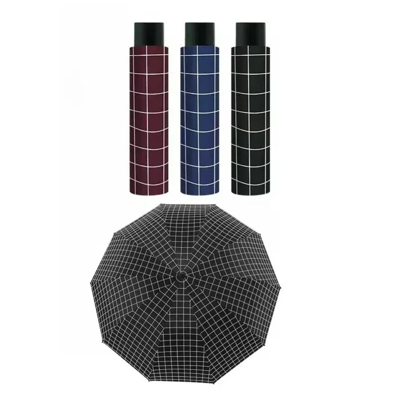 Home Three-fold vinyl plaid umbrella creative umbrella portable sun umbrella sunshade folding umbrella wholesale rain or shine
Home Three-fold vinyl plaid umbrella creative umbrella portable sun umbrella sunshade folding umbrella wholesale rain or shine