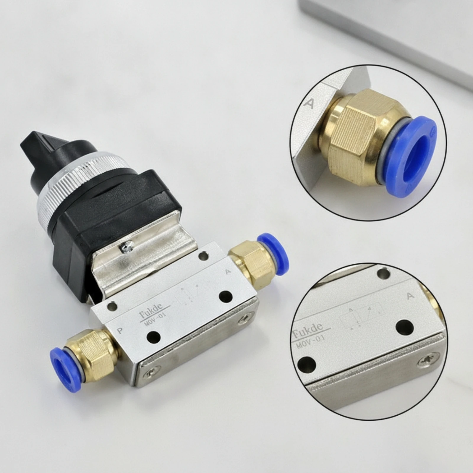 Pneumatic Valve with Button 1/4 NPT Push Button Valve Aluminum Alloy Compact for Technicians, Automation Projects
Pneumatic Valve with Button 1/4 NPT Push Button Valve Aluminum Alloy Compact for Technicians, Automation Projects