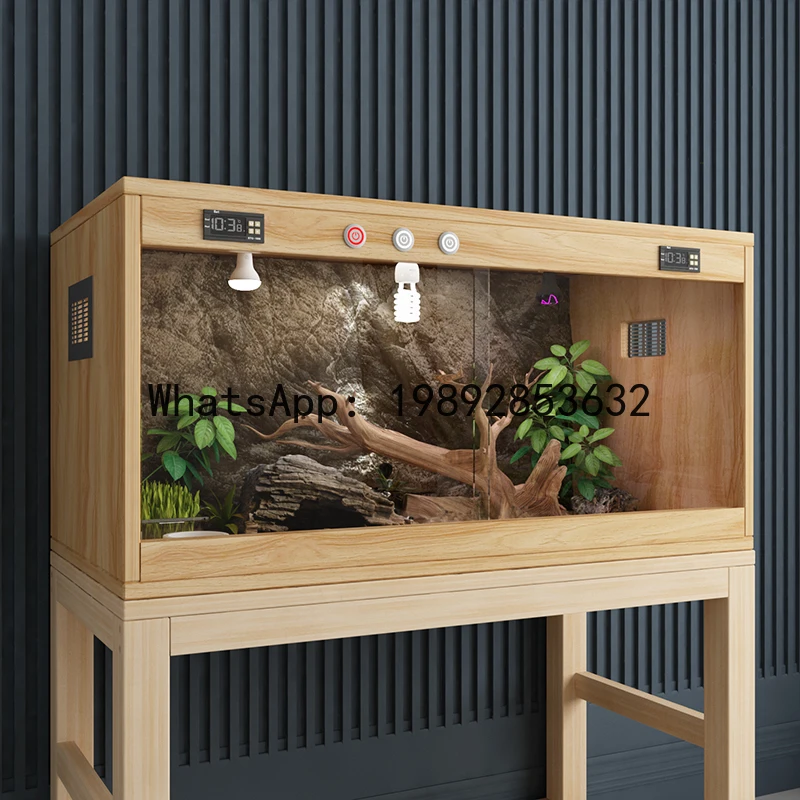 YFY Breeding for Gecko Snake Pet Breeding Insulated Constant Temperature Reptile Parrot Wooden Cage
YFY Breeding for Gecko Snake Pet Breeding Insulated Constant Temperature Reptile Parrot Wooden Cage
