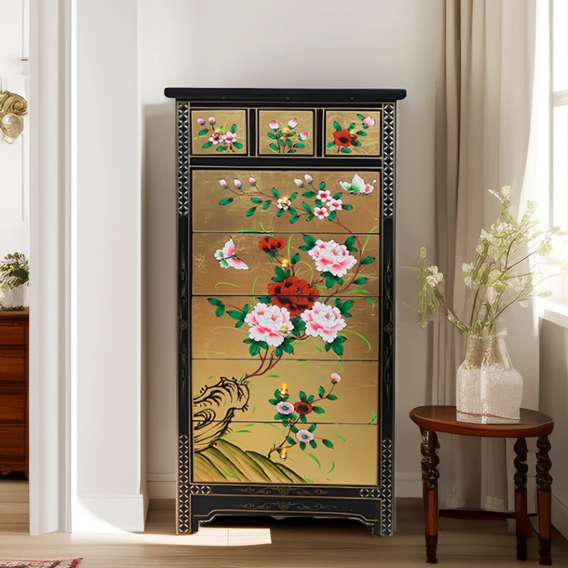 Chinese Decorative Antique Traditional Furniture Drawers Cabinet Solid Wood Hand Painted Cabinet For Living Room Bedroom Dining
Chinese Decorative Antique Traditional Furniture Drawers Cabinet Solid Wood Hand Painted Cabinet For Living Room Bedroom Dining