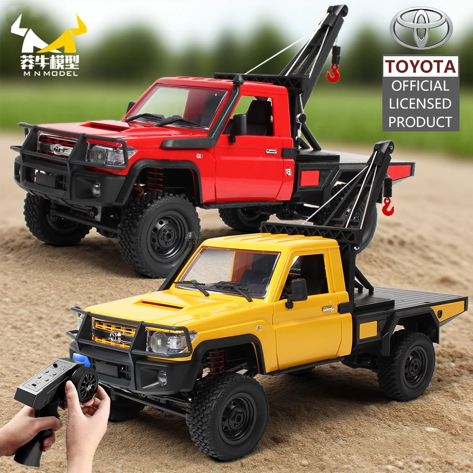 MN MODEL 1:12 4WD RC Engineering Vehicle Off-road Car Climbing Truck City Crane Pickup Rock Crawler Collection Toy for Adult
MN MODEL 1:12 4WD RC Engineering Vehicle Off-road Car Climbing Truck City Crane Pickup Rock Crawler Collection Toy for Adult