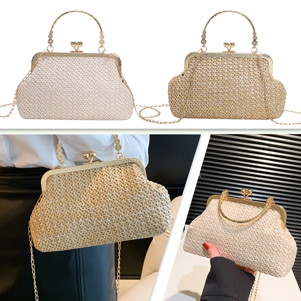 Chain Ladies Clutch Purse Fashion Shell Shape Handbags Casual Elegant Exquisite Handmade Temperament for Travel Street Photo
Chain Ladies Clutch Purse Fashion Shell Shape Handbags Casual Elegant Exquisite Handmade Temperament for Travel Street Photo