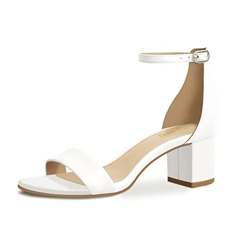 PIZZ ANNU Women's Low Block Chunky Heels Sandals Comfortable Open Toe Ankle Strap Party Dress Pump Shoes Strappy Buckle Heeled
PIZZ ANNU Women's Low Block Chunky Heels Sandals Comfortable Open Toe Ankle Strap Party Dress Pump Shoes Strappy Buckle Heeled