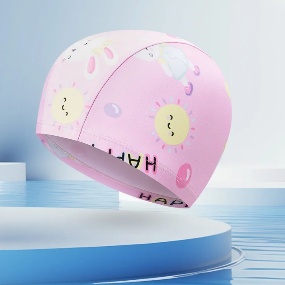 Comfortable Polyester Swim Cap High Elasticity Cartoon Print Swimming Hat Waterproof Kids Swim Cap Girls
Comfortable Polyester Swim Cap High Elasticity Cartoon Print Swimming Hat Waterproof Kids Swim Cap Girls