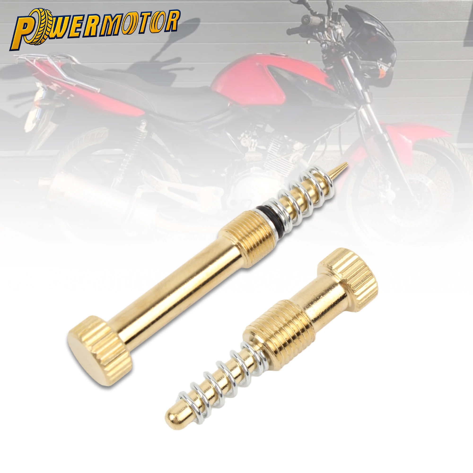 VM22 Motorcycle Carburetor Air Fuel Mixture Screw Idle Speed Adjusting Screw Replacement Parts For Yamaha YBR125 YBR 125 2005
VM22 Motorcycle Carburetor Air Fuel Mixture Screw Idle Speed Adjusting Screw Replacement Parts For Yamaha YBR125 YBR 125 2005