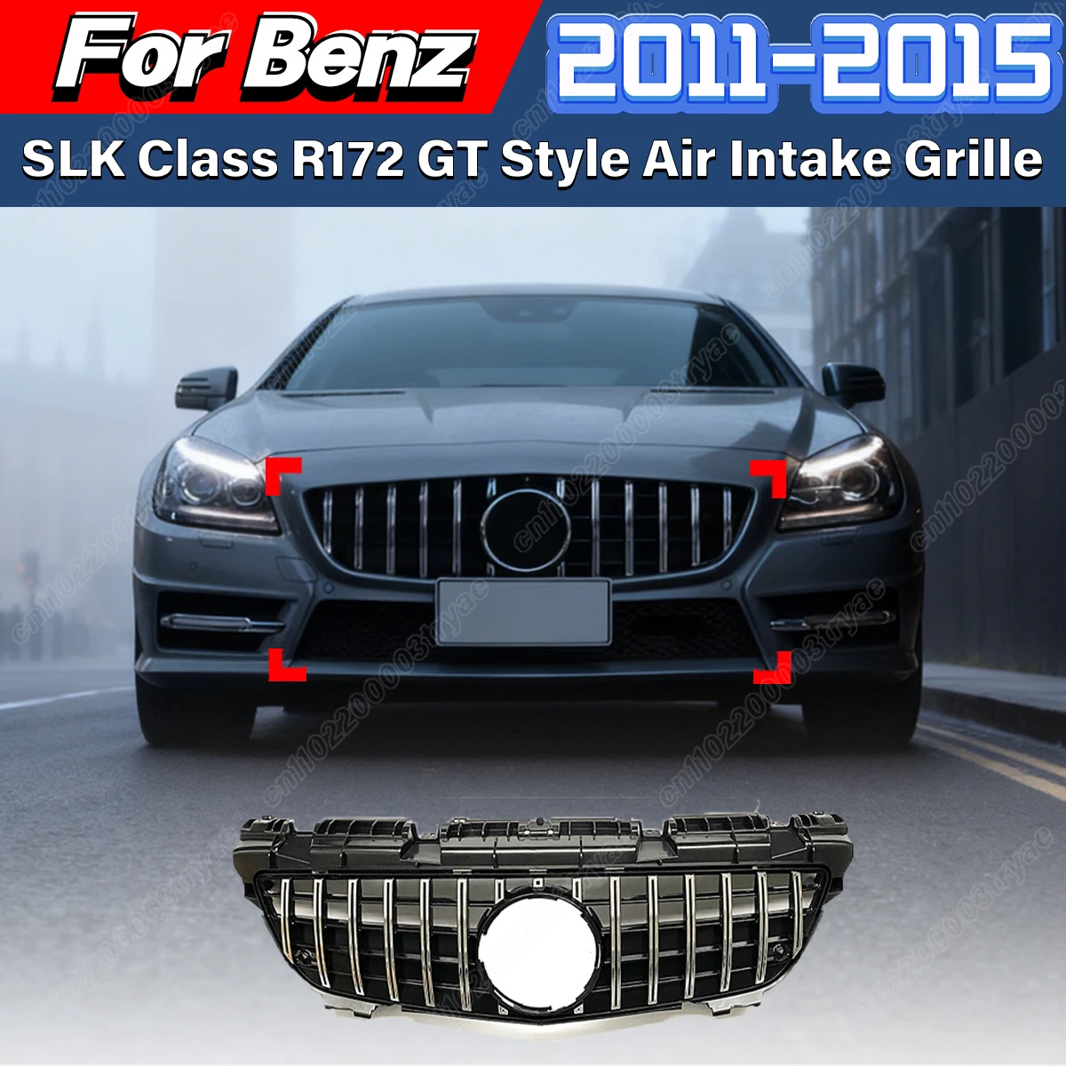 For Mercedes Benz SLK Class R172 2011 2012 2013 2014 2015 Racing Car Modified Front Bumper Radiator Cover Car Air Intake Grille
For Mercedes Benz SLK Class R172 2011 2012 2013 2014 2015 Racing Car Modified Front Bumper Radiator Cover Car Air Intake Grille