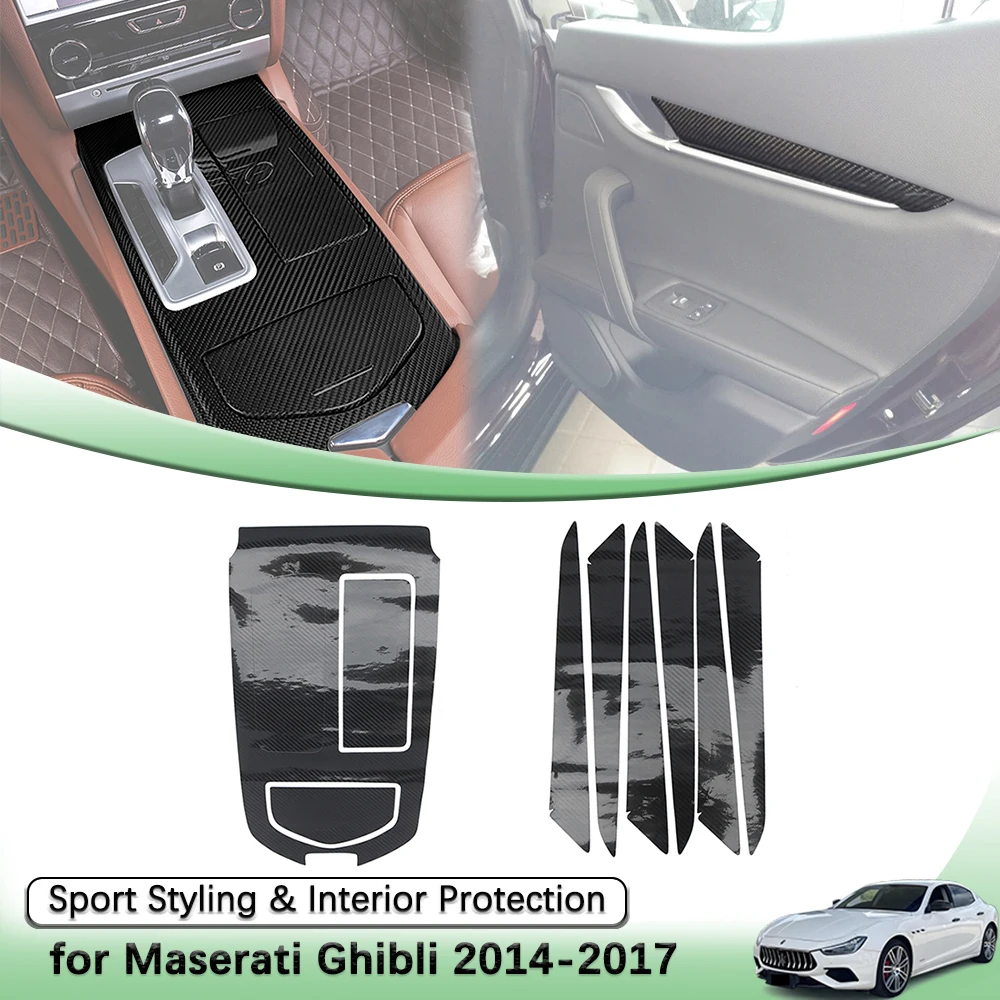 Gear Shift Panel Sticker Door Handle Plate Decal for Maserati Ghibli 2014-2017 Car Accessories Carbon Fiber Look Interior PVC
Gear Shift Panel Sticker Door Handle Plate Decal for Maserati Ghibli 2014-2017 Car Accessories Carbon Fiber Look Interior PVC