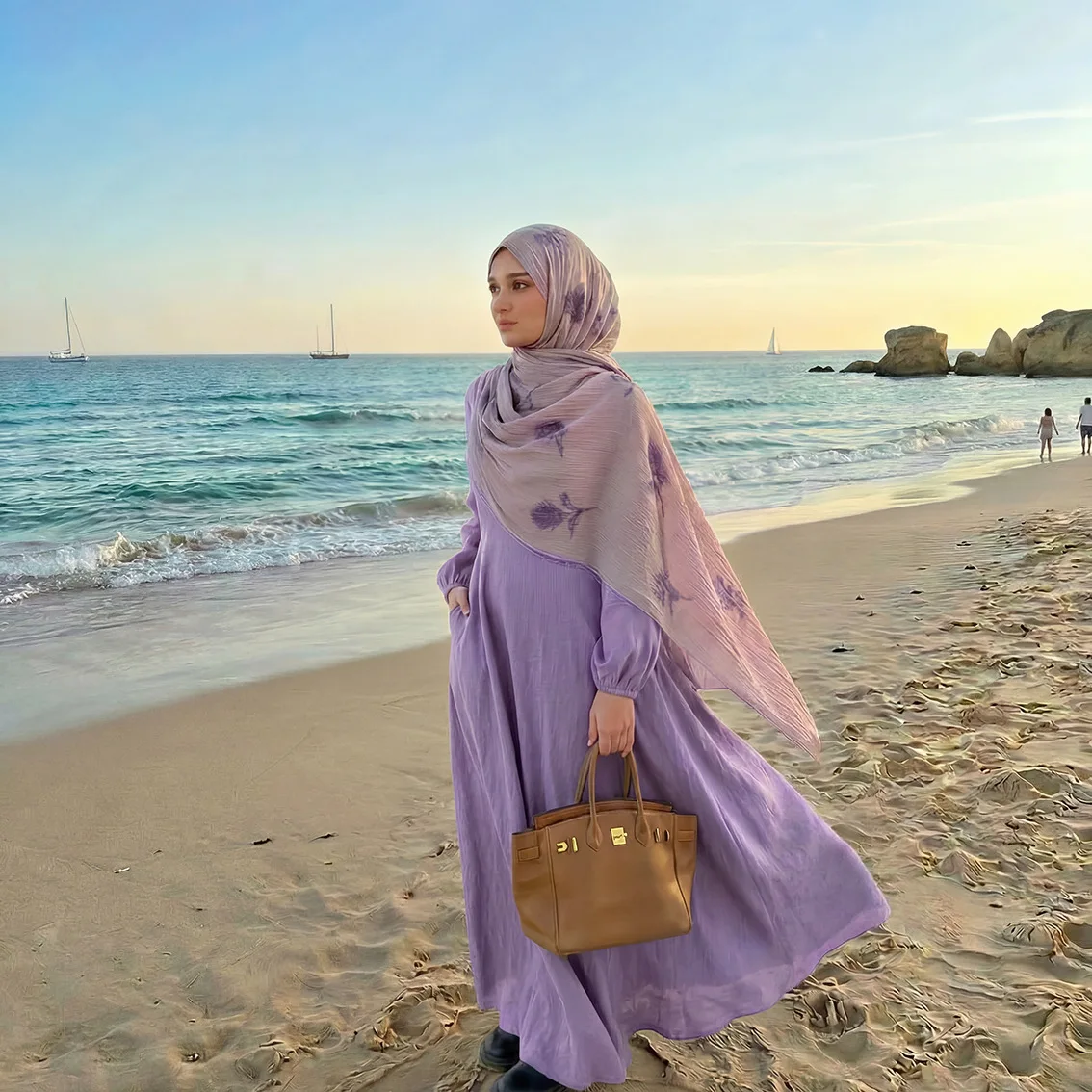 New Hot-selling Women's Island Silk Embroidered Long Scarf Shawl, Seaside Sunscreen Decorative Headscarf Shawl Integrated
New Hot-selling Women's Island Silk Embroidered Long Scarf Shawl, Seaside Sunscreen Decorative Headscarf Shawl Integrated