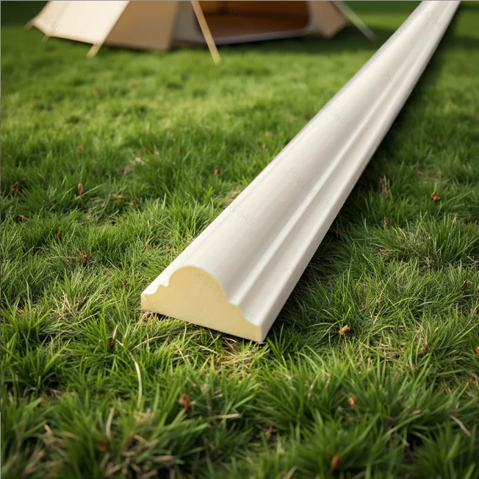 White semicircular PU lines imitating plaster and wood background wall, wall surface beauty edge and molding strip
White semicircular PU lines imitating plaster and wood background wall, wall surface beauty edge and molding strip