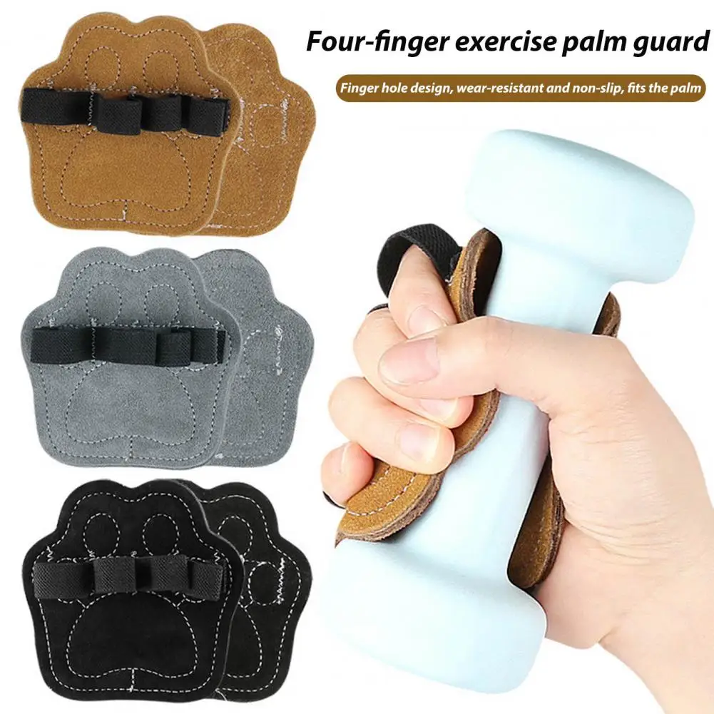 1 Pair Workout Grips Faux Leather Palm Protection Weight Lifting Dumbbell Grippers Gym Training Exercise Fingerless Gloves
1 Pair Workout Grips Faux Leather Palm Protection Weight Lifting Dumbbell Grippers Gym Training Exercise Fingerless Gloves