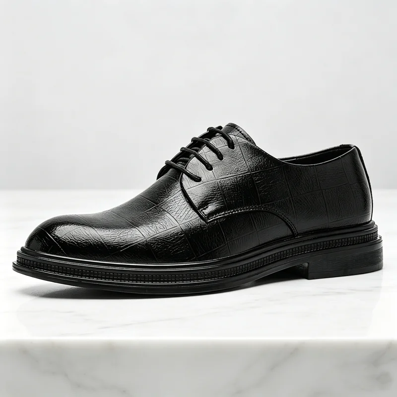 Men's Comfortable Leather Shoes British Style Block Men's Fashion Business Formal Derby Shoes-SJ19931
Men's Comfortable Leather Shoes British Style Block Men's Fashion Business Formal Derby Shoes-SJ19931