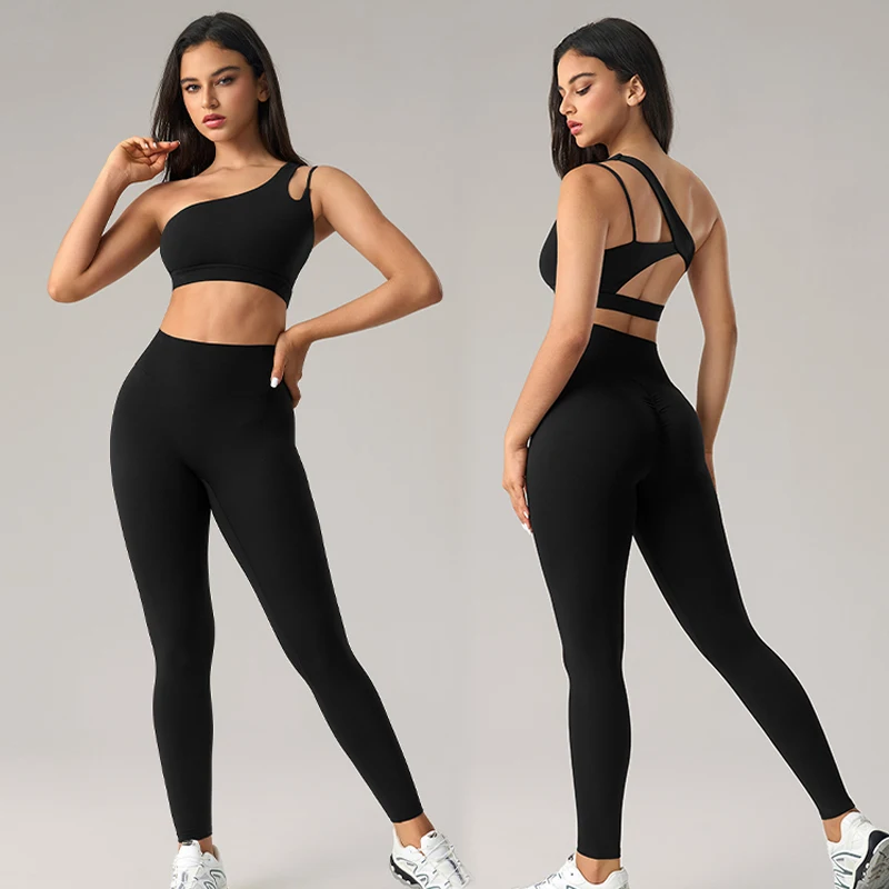 Women's Workout Set 2 Piece High Waist Yoga Leggings with Stretch Sports Bra Gym Activewear Sports Fitness Set
Women's Workout Set 2 Piece High Waist Yoga Leggings with Stretch Sports Bra Gym Activewear Sports Fitness Set