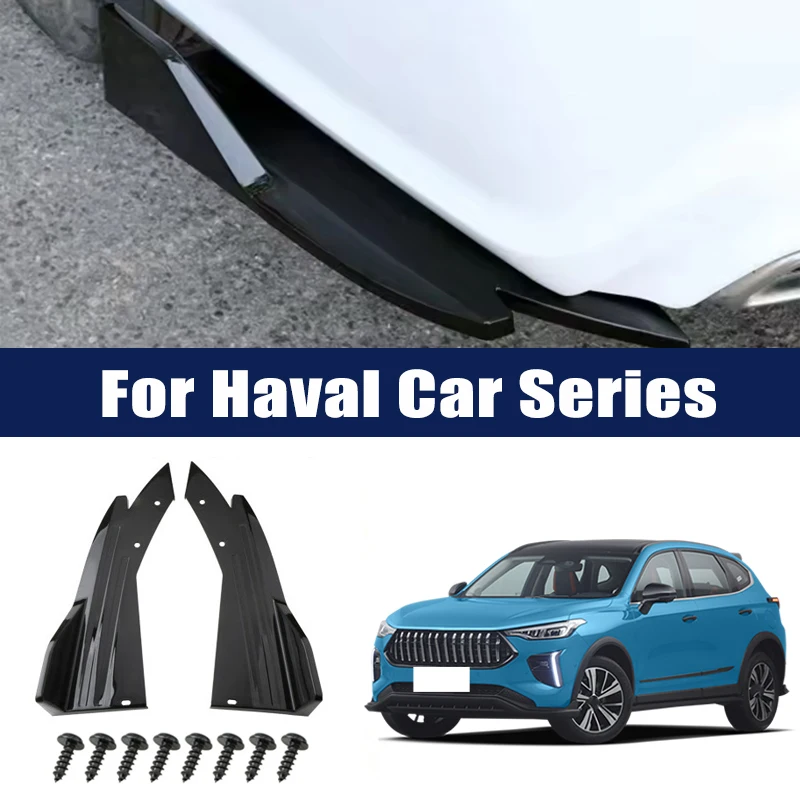 2pcs Rear Bumper Lip Diffuser Splitter Canard Protector Front Spoiler Body Kit For Haval H6 H9 F7 F7x Jolion Dargo Big Dog M6 H2
2pcs Rear Bumper Lip Diffuser Splitter Canard Protector Front Spoiler Body Kit For Haval H6 H9 F7 F7x Jolion Dargo Big Dog M6 H2