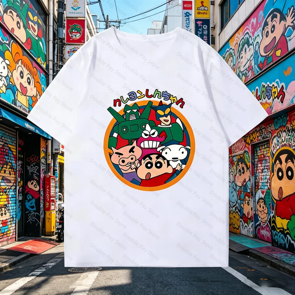 2026 Summer Comic Form Crayon Shin-chan Image Printed Plus size Casual T-shirt Adult Children Parent-child Tops y2k Men's shirt
2026 Summer Comic Form Crayon Shin-chan Image Printed Plus size Casual T-shirt Adult Children Parent-child Tops y2k Men's shirt